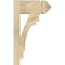 Ekena Millwork Merced Arts & Crafts Rough Sawn Outlooker, Douglas Fir, 6"W x 12"D x 20"H OUT06X12X20MRC03RDF - alternate 3